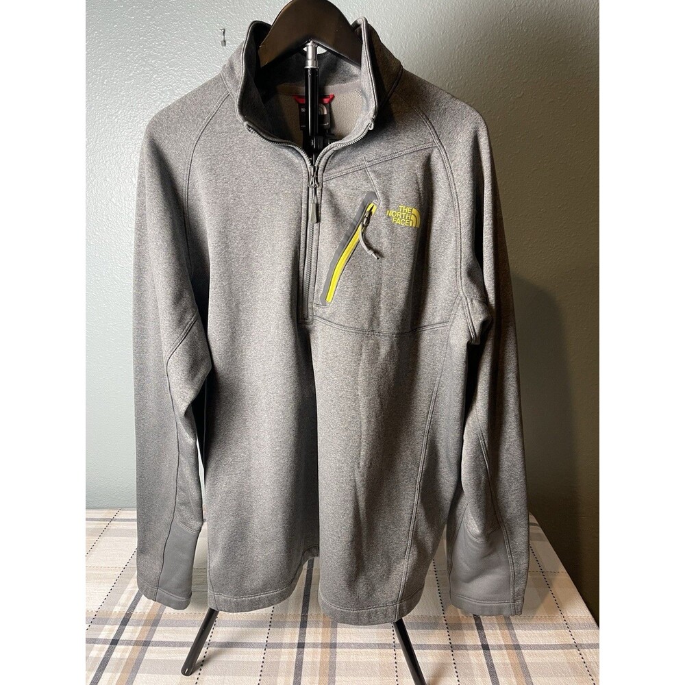 The North Face Canyonlands 1/2 Zip Pullover Mens Large Fleece Outdoor Gray